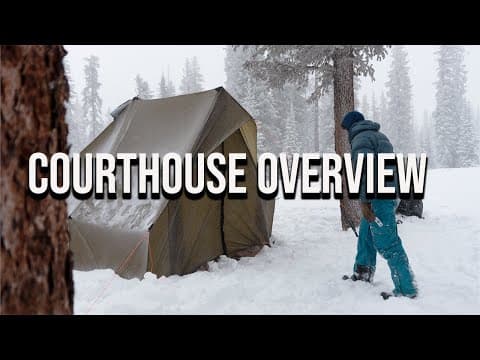 Seek Outside Courthouse Overview (Lightweight Backpacking Wall Tent)