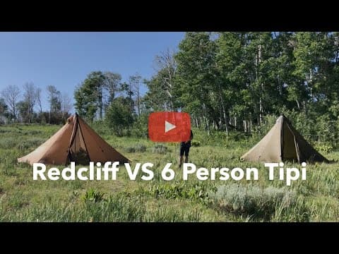 Seek Outside Redcliff vs 6 Person Tipi - What's The Difference